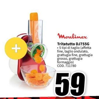 MediaWorld Moulinex Tritatutto DJ755G offerta