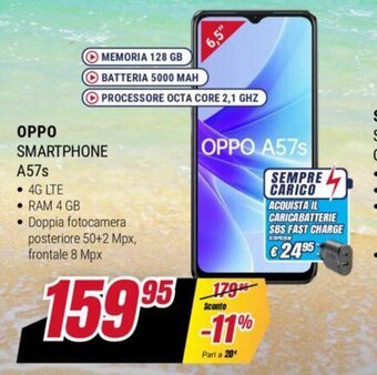 Trony OPPO SMARTPHONE A57s offerta