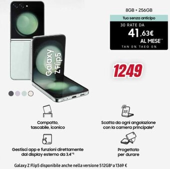 Trony Galaxy Z Flip5 offerta