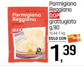 Famila SELEX Parmigiano Reggiano DOP grattugiato g.90 offerta