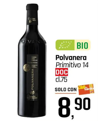 Polvanera Primitivo 14 DOC cl. 75