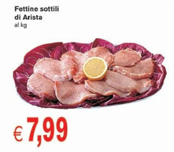 Fettine sottili di Arista