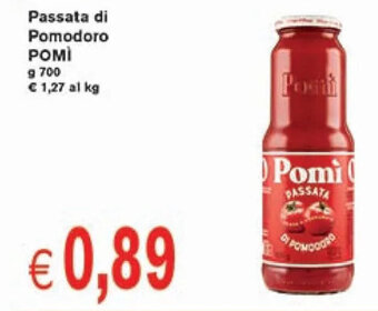èccoMI Passata di Pomodoro POMÌ g 700 offerta