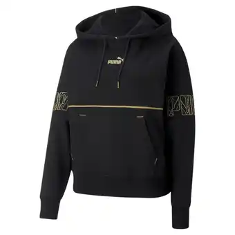 Decathlon Felpa da donna con cappuccio puma power deco glam fl offerta