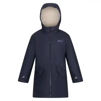 Decathlon Brynlee giacca impermeabile semplice bambini blu navy offerta