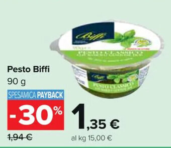 Carrefour Market Pesto Biffi 90 g offerta