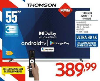 THOMSON SMART TV 55UA5S13