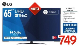LG SMART TV 65UR81006
