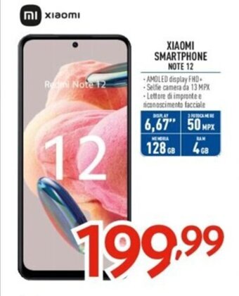 XIAOMI SMARTPHONE NOTE 12