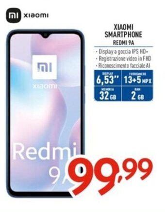Elettrosintesi XIAOMI SMARTPHONE REDMI 9A offerta