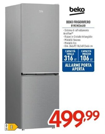 Elettrosintesi BEKO FRIGORIFERO B1RCNE364XB offerta