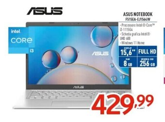 Elettrosintesi ASUS NOTEBOOK F515EA-EJ1564W offerta