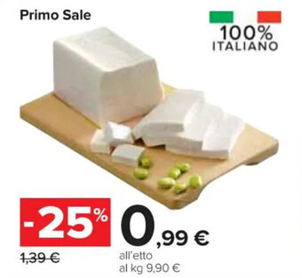 Carrefour Market Primo Sale offerta