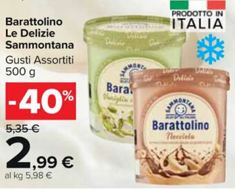 Barattolino Le Delizie Sammontana Gusti Assortiti 500 g