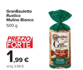 Carrefour Market GranBauletto Rustico Mulino Bianco 500 g offerta