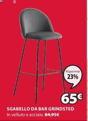 SGABELLO DA BAR GRINDSTED