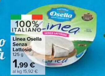 Carrefour Market Linea Osella Senza Lattosio 125 g offerta