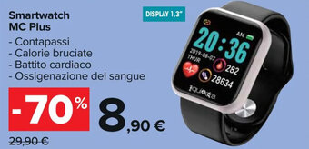Carrefour Market Smartwatch MC Plus offerta