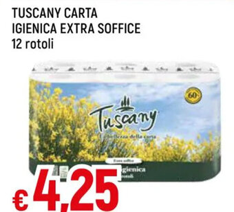 Galassia TUSCANY CARTA IGIENICA EXTRA SOFFICE 12 rotoli offerta