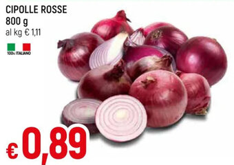 Galassia CIPOLLE ROSSE 800 g offerta