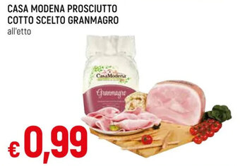 Galassia CASA MODENA PROSCIUTTO COTTO SCELTO GRANMAGRO all'etto offerta