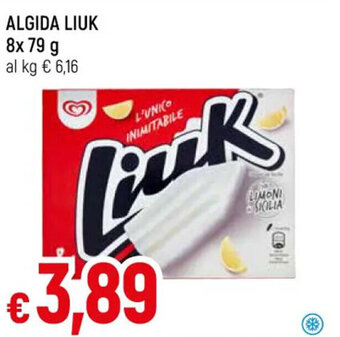 Galassia ALGIDA LIUK 8x 79 g offerta