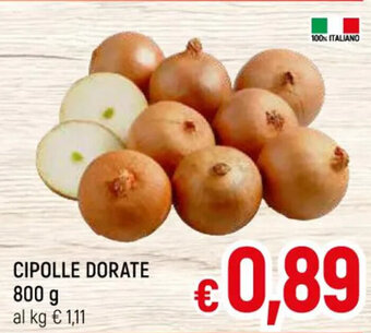 A&O CIPOLLE DORATE 800 g offerta