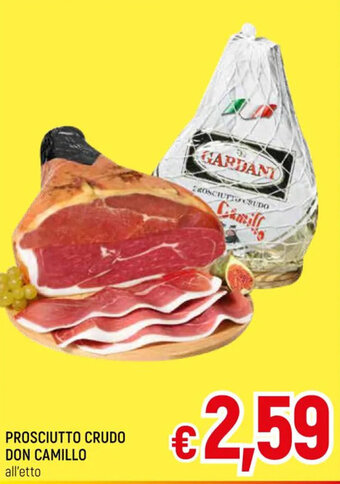 A&O PROSCIUTTO CRUDO DON CAMILLO offerta