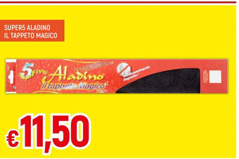 Galassia SUPER5 ALADINO IL TAPPETO MAGICO offerta