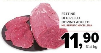 Todis Fettine di girello bovino adulto offerta