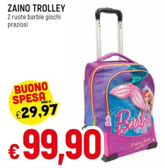 Galassia ZAINO TROLLEY offerta
