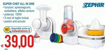 MD Discount Zephir Super Chef All In One offerta