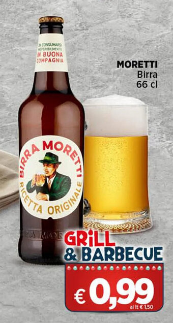 Crai MORETTI Birra 66 cl offerta