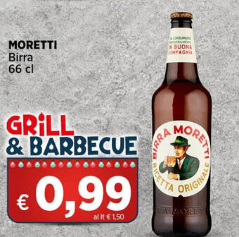 Crai MORETTI Birra 66 cl offerta