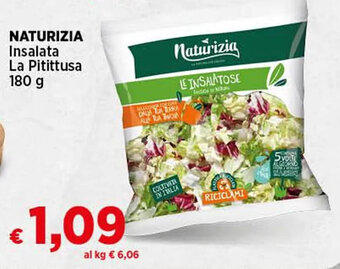 Crai NATURIZIA Insalata La Pitittusa 180 g offerta