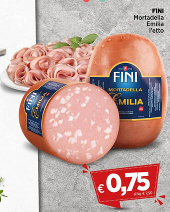Crai FINI Mortadella Emilia offerta