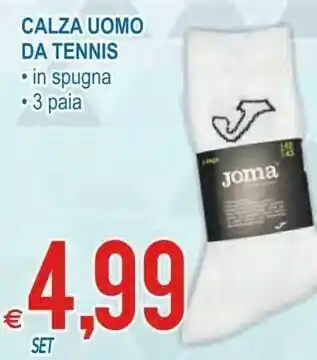 MD Discount Joma sport Calza Uomo Da Tennis offerta