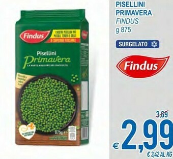 MD Discount Findus Pisellini Primavera offerta