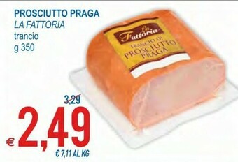 MD Discount La Fattoria Prosciutto Praga Trancio offerta