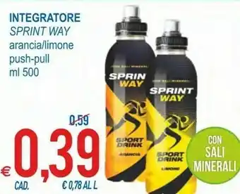 MD Discount Integratore Sprint Way Arancia offerta