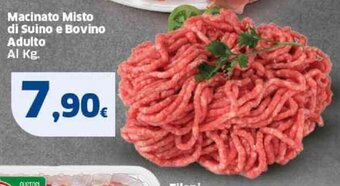 Sigma Macinato Misto di Suino e Bovino Adulto Al Kg. offerta