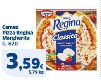 Sigma Cameo Pizza Regina Margherita G. 620 offerta