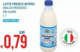 MD Discount Malga Paradiso Latte Fresco Alta Qualità 1000 G(ml) offerta