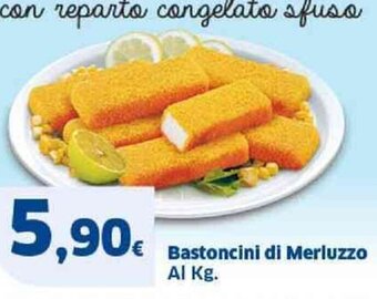 Sigma Bastoncini di Merluzzo Al Kg. offerta