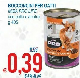 MD Discount Miba Pro Life Bocconcini Per Gatti offerta