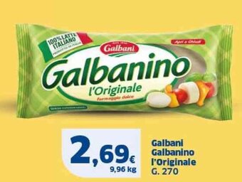 Sigma Galbani Galbanino l'originale G. 270 offerta
