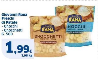 Sigma Giovanni Rana Freschi di Patate - Gnocchi - Gnocchetti G. 500 offerta