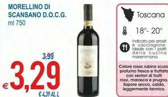 MD Discount Morellino Di Scansano Docg offerta