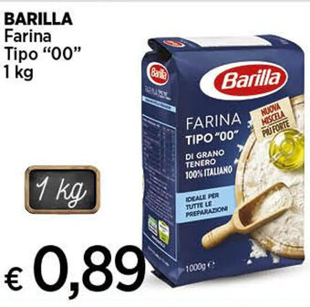 Crai BARILLA Farina Tipo "00" 1 kg offerta