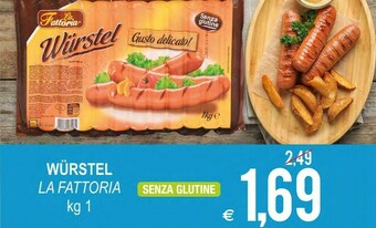 MD Discount La Fattoria Wurstel Senza Glutine offerta